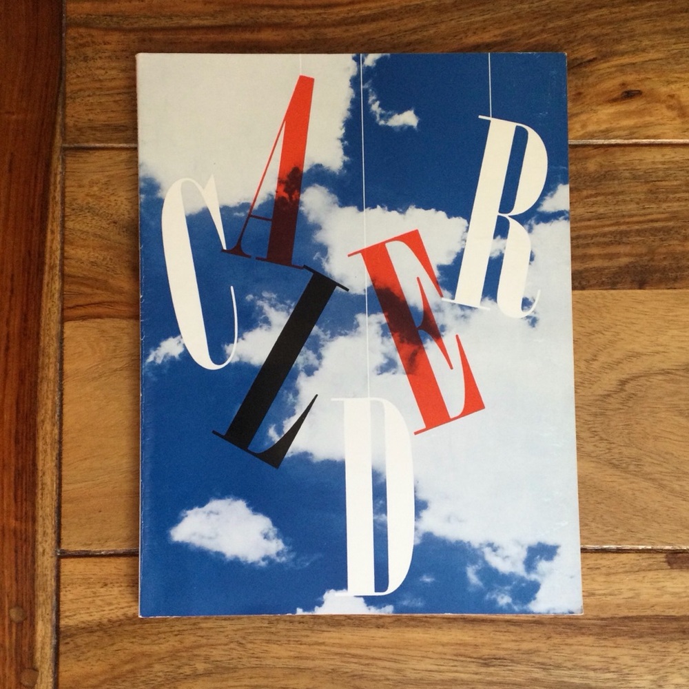 Alexander Calder: A Retrospective Exhibition Catalogue Guggenheim Museum 1964